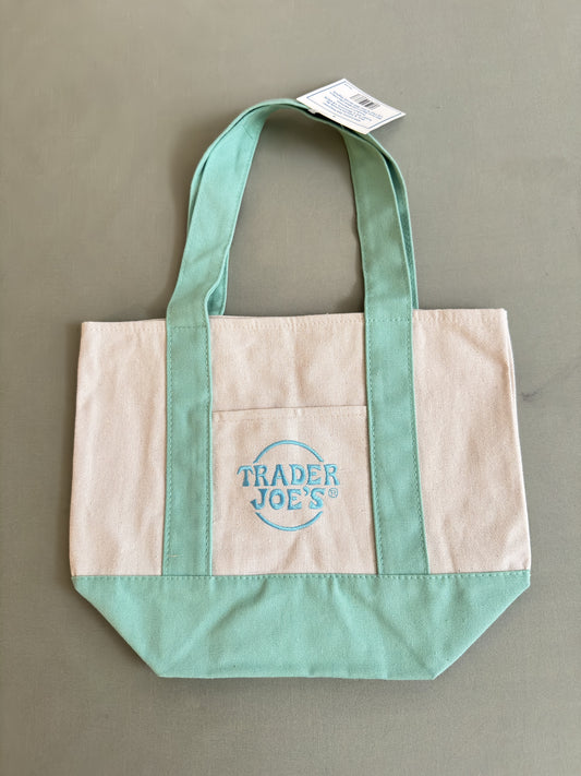 trader Joe's mini tote bag